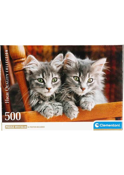 500 Parça Puzzle: Kittens modelleri