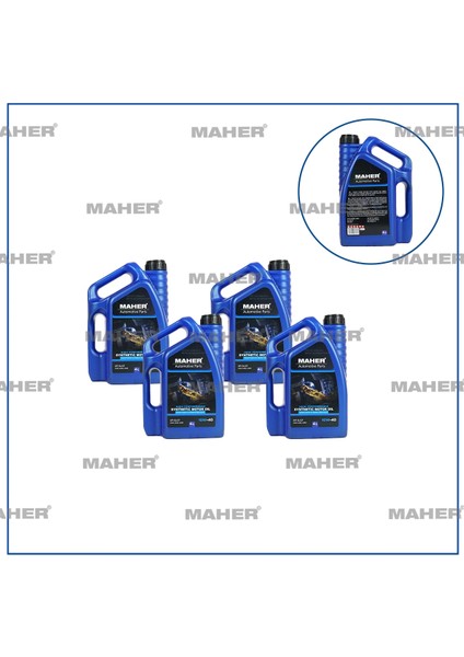 MOTOR YAĞI 10W/40 YARI SENTETİK SL-CF / 4LT 10W404 (4 ADET)