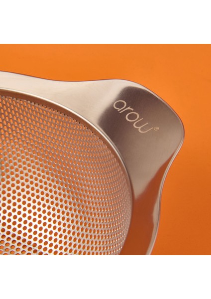 Metal Süzgeç - Gri / Siyah - 16 cm modelleri