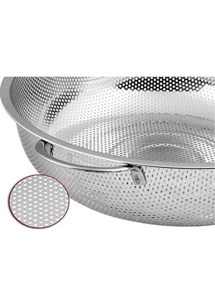 Home Paslanmaz Çelik Makarna Süzgeçi 26 cm - Yemek Hazırlık Süzgeç fiyatları