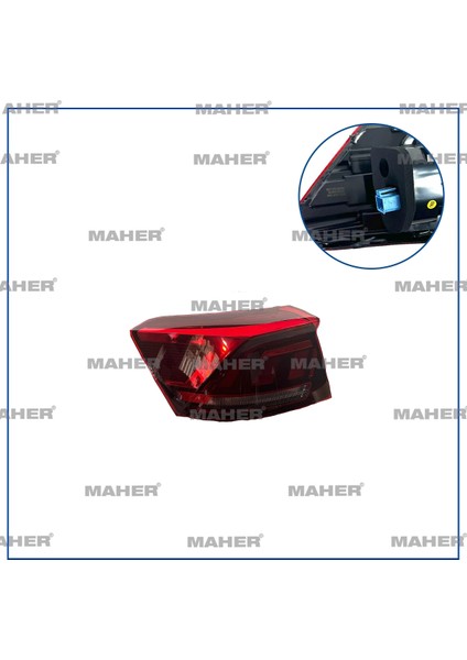 STOP LAMBASI T-ROC 2018 LED DIŞ SOL 2GA945095D