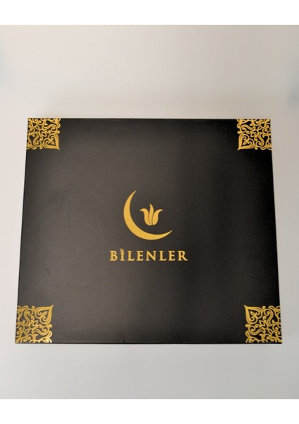 Lüks Siyah Hediye Kutusu – Büyük Boy 32X36X4 cm Sert Kapaklı Sunum Kutusu