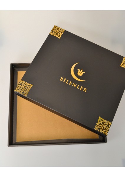 Lüks Siyah Hediye Kutusu – Büyük Boy 32X36X4 cm Sert Kapaklı Sunum Kutusu fiyatları