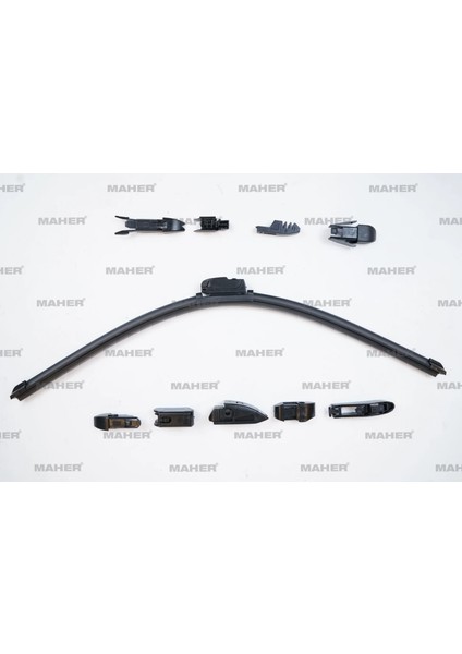 SİLECEK SÜPÜRGESİ TEK TİP ÜNİVERSAL 10 APARATLI 24 MUZ (600MM) 29976