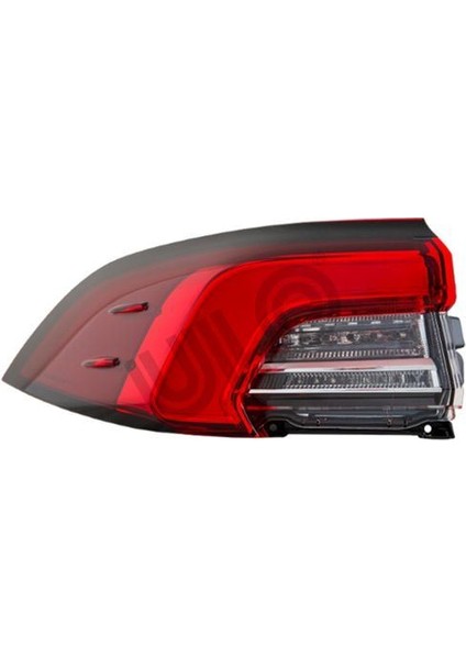 STOP LAMBASI SOL DIŞ - LEDLİ TOYOTA COROLLA 1.5L M15AFKS MZEA11 20-. 1.8L 2ZRFXE ZWE211 19- MAKYAJLI KASA 81560 02D21