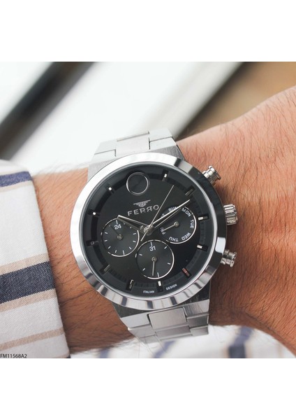 FM11568A2-1 Çelik Kordonlu Erkek Kol Saati modelleri