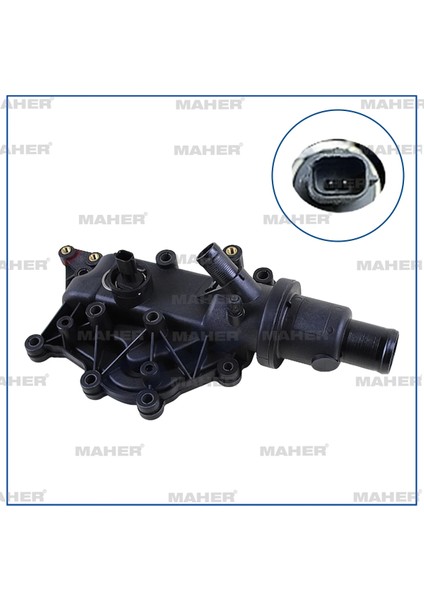 TERMOSTAT MEGANE 3 2008-2015 / FLUENCE 2010-2012 / CLIO 3 2005-2012 / 1.4 165-1.6 165 KOMPLE CONTALI SENSORLU 2 BAGLANTILI 89 CC 8200700092