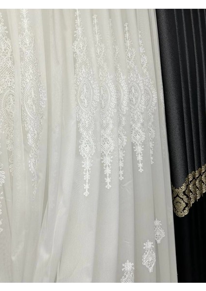 Ni̇vemeshome Pera DSN:2753 1/3 Sık Pi̇leli̇ Tül Perde Apm indirimleri