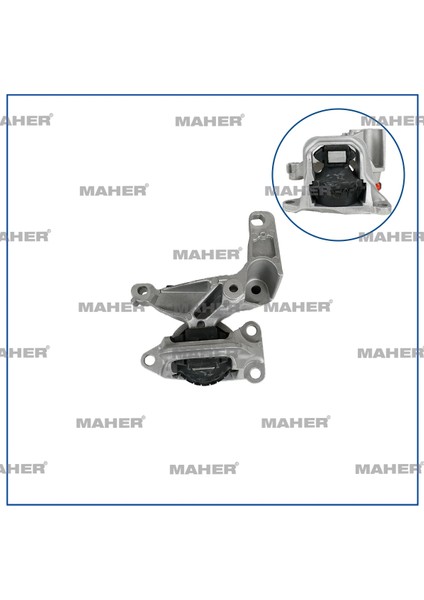 MOTOR TAKOZU MEGANE 3 / FLUENCE 1.4-1.5DCI-1.6 165 ÖN SAĞ YAĞLI 112100014R