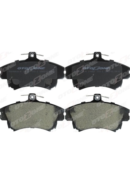 ÖN BALATA CARISMA 1995-2006 COLT 1.5 2004-2012 VOLVO S40 1.6-1.8-1.9-2.0-2.0T 1995-2004 30630612 30850976 30769199