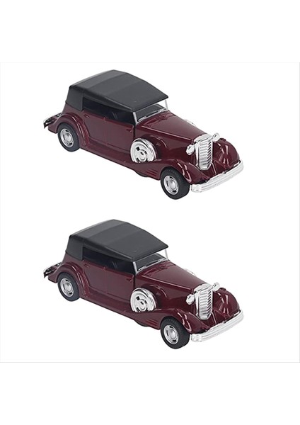 Vintage Araba Modeli Geri Çekilme Mini Araba Modeli Antika Alaşım Otantik Kitaplık Için Taşımacılık Koleksiyoncuları Için (Yurt Dışından)