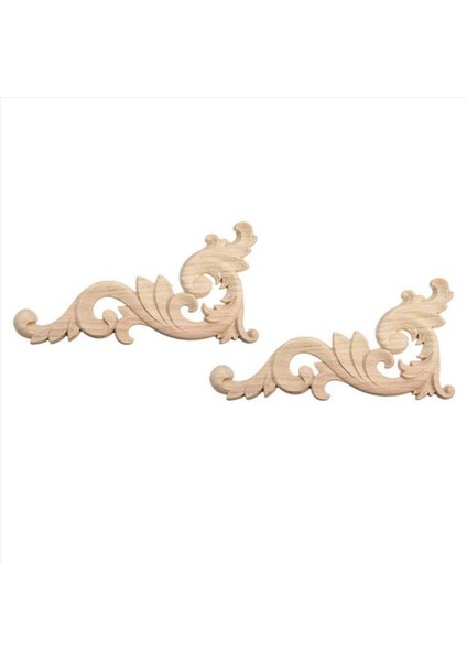 20 Adet Süsleme Süslemesi Ahşap Süslemeler Gardırop Mobilyaları Için El Yapımı Köşe 15X7 5cm (Yurt Dışından) fırsatları