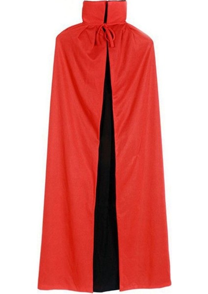 2pcs Cadılar Bayramı Vampir Pelerini Cadılar Bayramı Yetişkin Cosplay Için Tersinir Kapüşonlu Vampir Cape Siyah ve Kırmızı 5ft A (Yurt Dışından) indirimleri