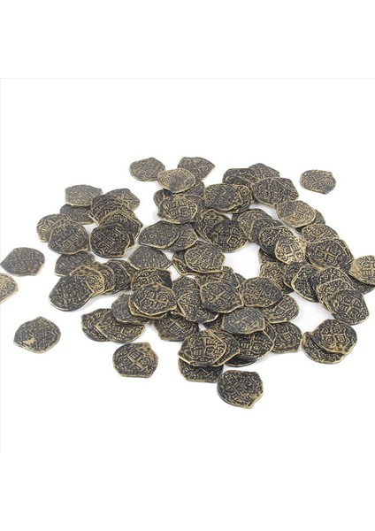 1200 Pcs Plastik Altın Para Korsan Paraları Çocuklar Korsan Partisi Hazine Göğüs Oyunları Için Para Oynar Tokenler Oyuncaklar Cosplay (Yurt Dışından)