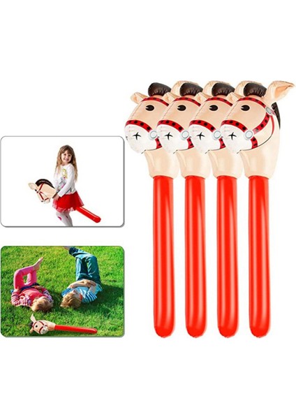 12 Adet Şişme At Başları Cowgirl Sopa Pvc Balon Açık Eğitim Oyuncakları Çocuklar Için Bebekler Doğum Günü Leri (Yurt Dışından) modelleri