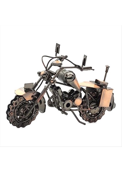 Erkekler Için Motosiklet Leri Eşsiz Erkek ve Kadınlar Için Doğum Günü Leri Vintage Ofis Dekoru Hurda Metal Motosiklet Sanatı A (Yurt Dışından) fiyatları