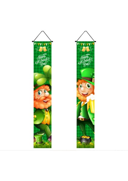 St Patrick Günü Dekorasyon Asma Işaret Banner St Patrick&#39 In St Patrick Günü Asma Dekorasyonu (Yurt Dışından) modelleri