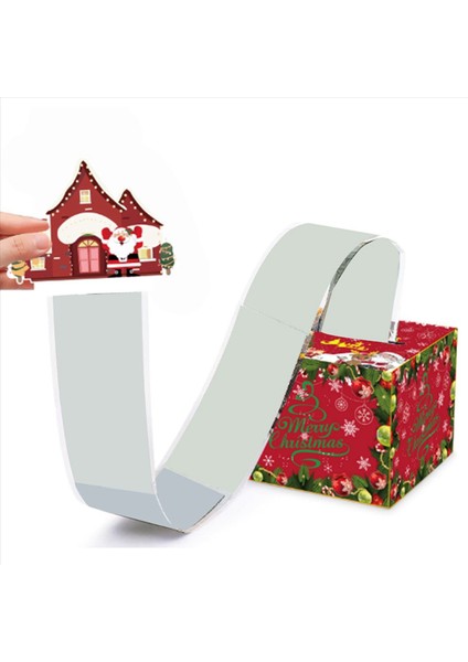 2x Noel Kutusu Eğlenceli Nakit 60 Şeffaf Çanta ile Noel Para Kutusu Çocuklar ve Yetişkinler Için Bir Sürpriz (Yurt Dışından) fiyatları