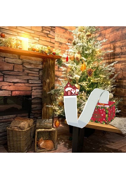 2x Noel Kutusu Eğlenceli Nakit 60 Şeffaf Çanta ile Noel Para Kutusu Çocuklar ve Yetişkinler Için Bir Sürpriz (Yurt Dışından) fırsatları