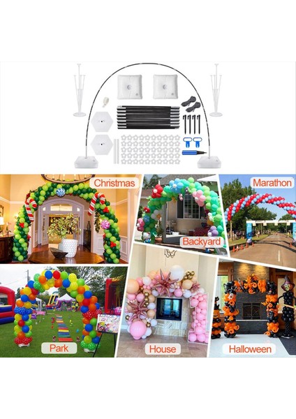Balon Kemer Kiti Balon Kemeri Stand Masa Balon Yay Kiti Stand Doğum Günü Partisi Dekorasyonu (Yurt Dışından) modelleri