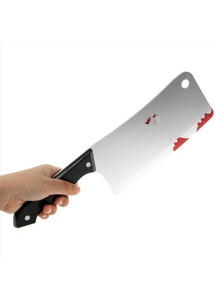 6x Bloody Cleaver Bıçaklar Cadılar Bayramı Şaka Oyuncakları Için Gerçekçi Mutfak Cleaver Pervane (Yurt Dışından) fırsatları