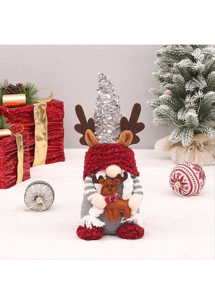 Noel Cüceleri Peluş Dekorasyonlar Noel Cücesi Isveçli Santa Tomte Noel Dolgulu Cüceler Ev Dekor (Yurt Dışından) indirimleri