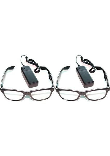 1 Set Aydınlatmalı LED Gözlükler Güneş Gözlüğü Gözlük Karanlık Parti Malzemeleri Parti Parti Çocuk Yetişkinleri (Yurt Dışından)