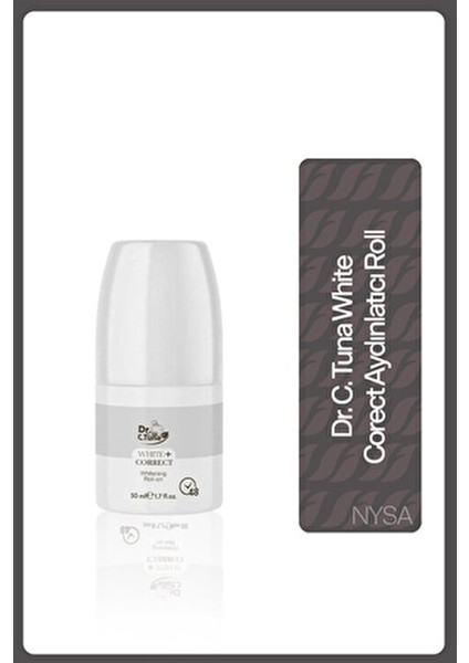 Dr.c.tuna Aydınlatıcı Roll On Kötü Kokuya Karşı Etkili 50 ml Pudrasız Formül modelleri