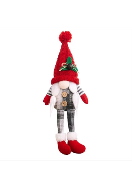 Gnome Dolls Decoration Için Dangle Bacak Raf Bakıcıları Iskandinav Tomtes Süsler A (Yurt Dışından)