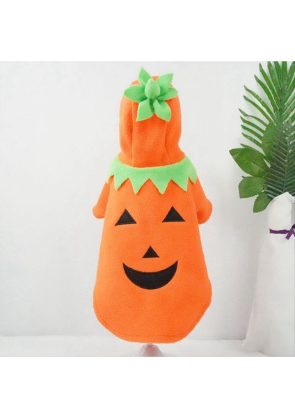 Köpekler Için Kabak Kostümleri Köpekler Için Cadılar Bayramı Kostümü Pet Cosplay Elbisesi Köpek Yavru Sıcak Kıyafetler Polar Hoodie (Yurt Dışından) fiyatları