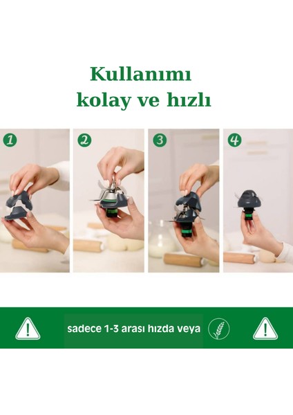 Wundermix Teigpro Thermomix Mutfak Robotu Tm7, Tm6 ve Tm5 Için Hamur Kalıntısı Önleyici fırsatları