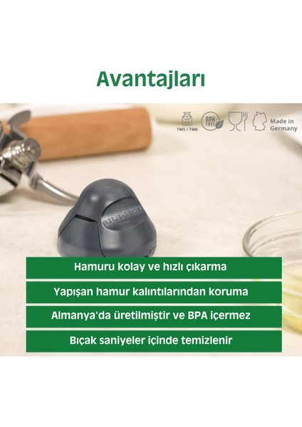 Wundermix Teigpro Thermomix Mutfak Robotu Tm7, Tm6 ve Tm5 Için Hamur Kalıntısı Önleyici indirimleri