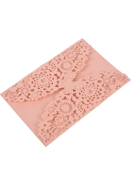 20PCS Narin Oyma Kelebekler Romantik Düğün Partisi Davetiye Kart Zarfı Düğün Için Davetiyeler Pembe (Yurt Dışından) modelleri
