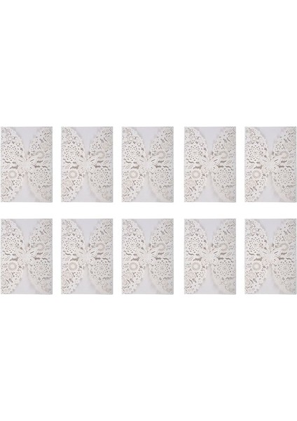 100PCS/SET Narin Oyma Kelebekler Romantik Düğün Davetiyesi Davet Kart Zarf Davetiyeleri Düğün (Yurt Dışından)