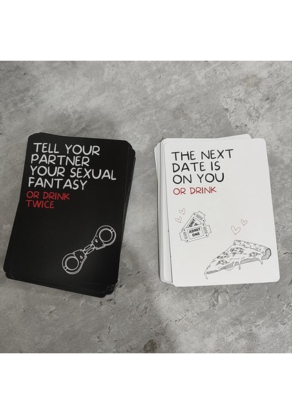 Eğlenceli ve Romantik Oyun Kağıt Konuşması Erkek ve Kadınları Flört Ettiriyor (Yurt Dışından) fiyatları