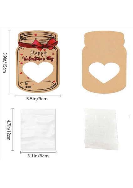 48 Pack Çocuklar Sevgililer Günü Kartları Snack Bag ile Çocuklar Için Sevgililer Günü Kartı Kızlar ve Erkekler Için Sınıf Partisi (Yurt Dışından) fırsatları