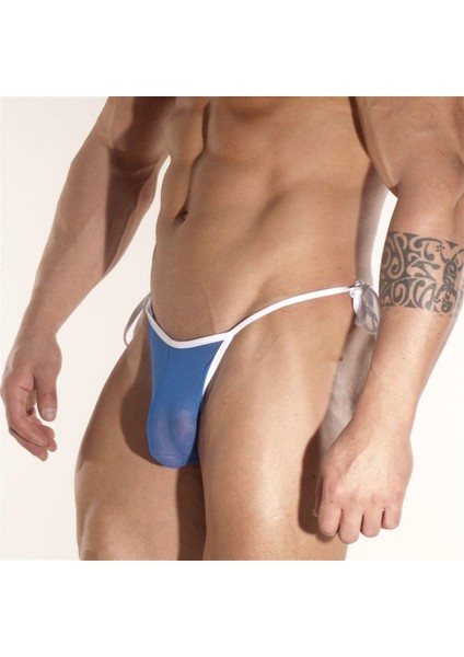 Transparan Yandan Bağlı Erkek Slip modelleri