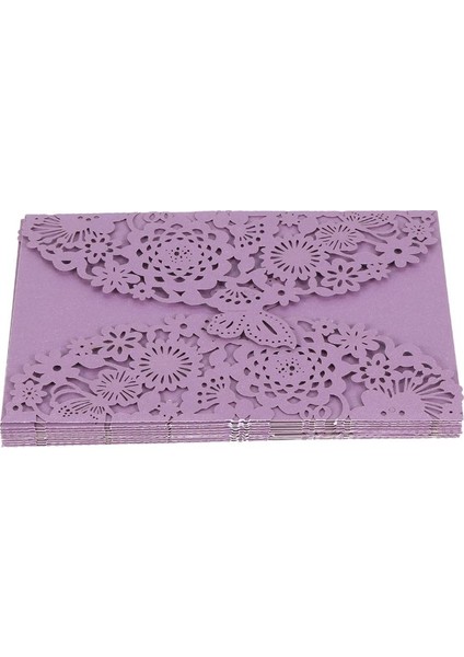 60PCS/SET Hassas Oyma Kelebekler Romantik Düğün Partisi Davetiyesi Düğün Için Zarf Davetiyeleri (Yurt Dışından) fiyatları