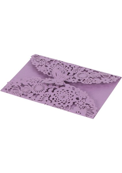 60PCS/SET Hassas Oyma Kelebekler Romantik Düğün Partisi Davetiyesi Düğün Için Zarf Davetiyeleri (Yurt Dışından) fırsatları