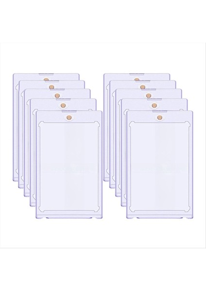 10PCS 35PT Idol Fotoğraf Kartları Için Sert Manyetik Kart Tutucu Koruyucu Spor Ticaret Kartı Toploaders Ekran Kılıfı B (Yurt Dışından)