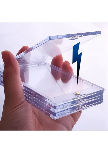 10PCS 35PT Idol Fotoğraf Kartları Için Sert Manyetik Kart Tutucu Koruyucu Spor Ticaret Kartı Toploaders Ekran Kılıfı B (Yurt Dışından) fırsatları