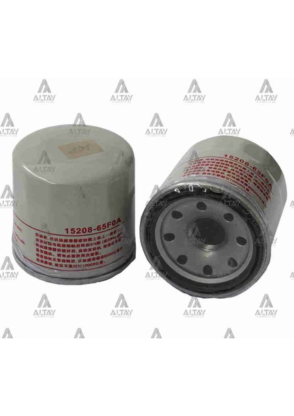YAĞ FİLTRESİ QASHQAI 2007 BENZİNLİ / JUKE 2010 BENZİNLİ 15208 65F0A