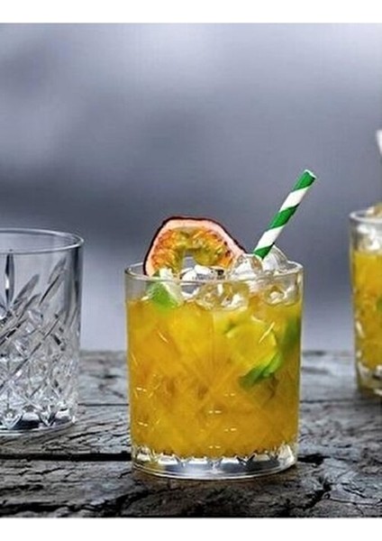 4'lü Tımeless Likör Bardağı Kristal Malzeme ile Şık Sunum İçin Tasarlandı