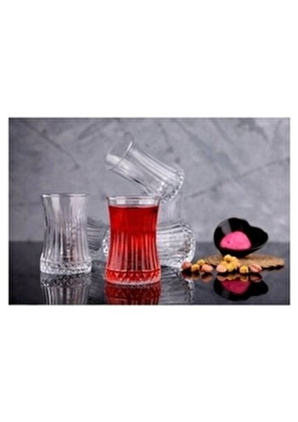 Elysia Çay Bardak Seti 6 Parça 170 cc Şık Tasarım Cam Bardak fiyatları