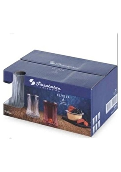 Elysia Çay Bardak Seti 6 Parça 170 cc Şık Tasarım Cam Bardak indirimleri