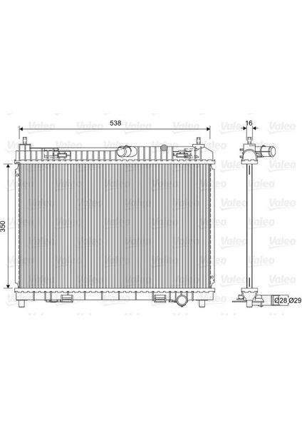 MOTOR SU RADYATORU FIESTA 1.25 165 1.4 165 2008B MAX 1.4 165 2012 350 558 18 85518005BE 85518005BC 1548603