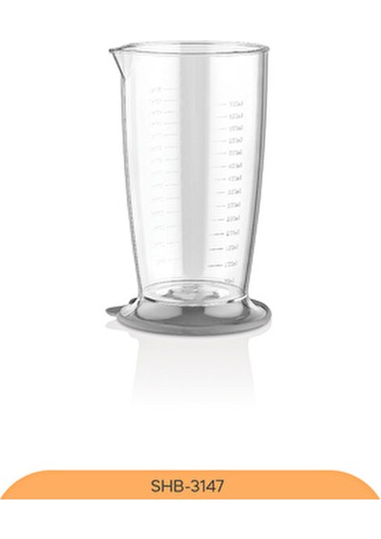 El Blender Seti Beyaz Renkli Çok Amaçlı Mutfak Gereci Kullanım Kolaylığı Sağlar