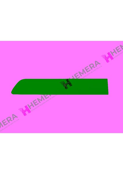 YAN KAPI ÇITASI ARKA SOL KANGOO 2004-2008 7701692447 (2 ADET)