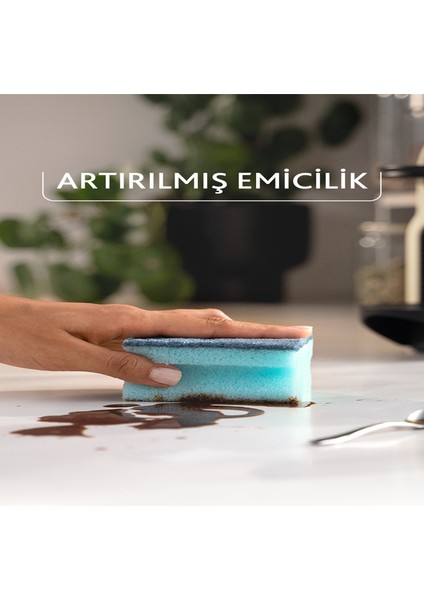 3'lü Pro Clean Oluklu Bulaşık Süngeri fırsatları