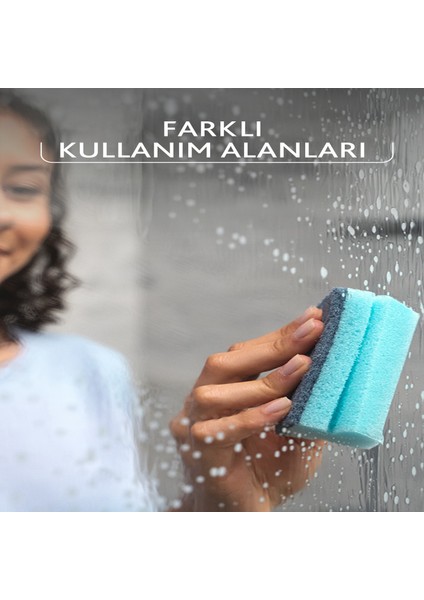 3'lü Pro Clean Oluklu Bulaşık Süngeri